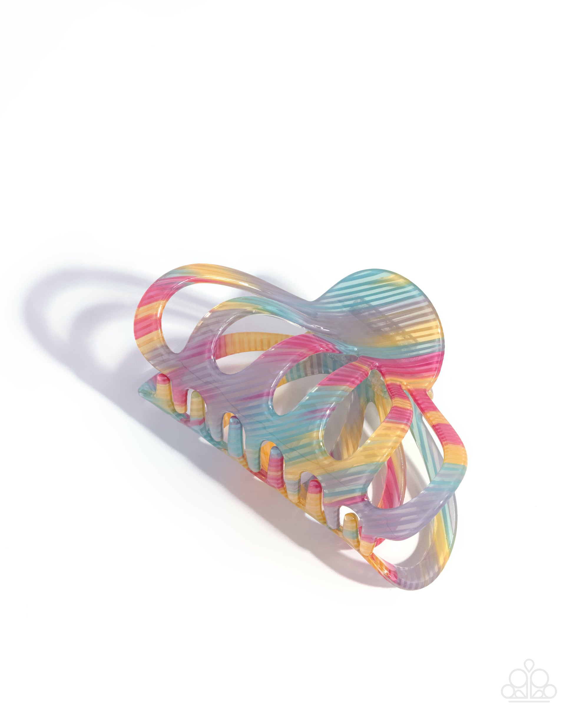 Spellcasting Stripes - multi - Paparazzi hair clip