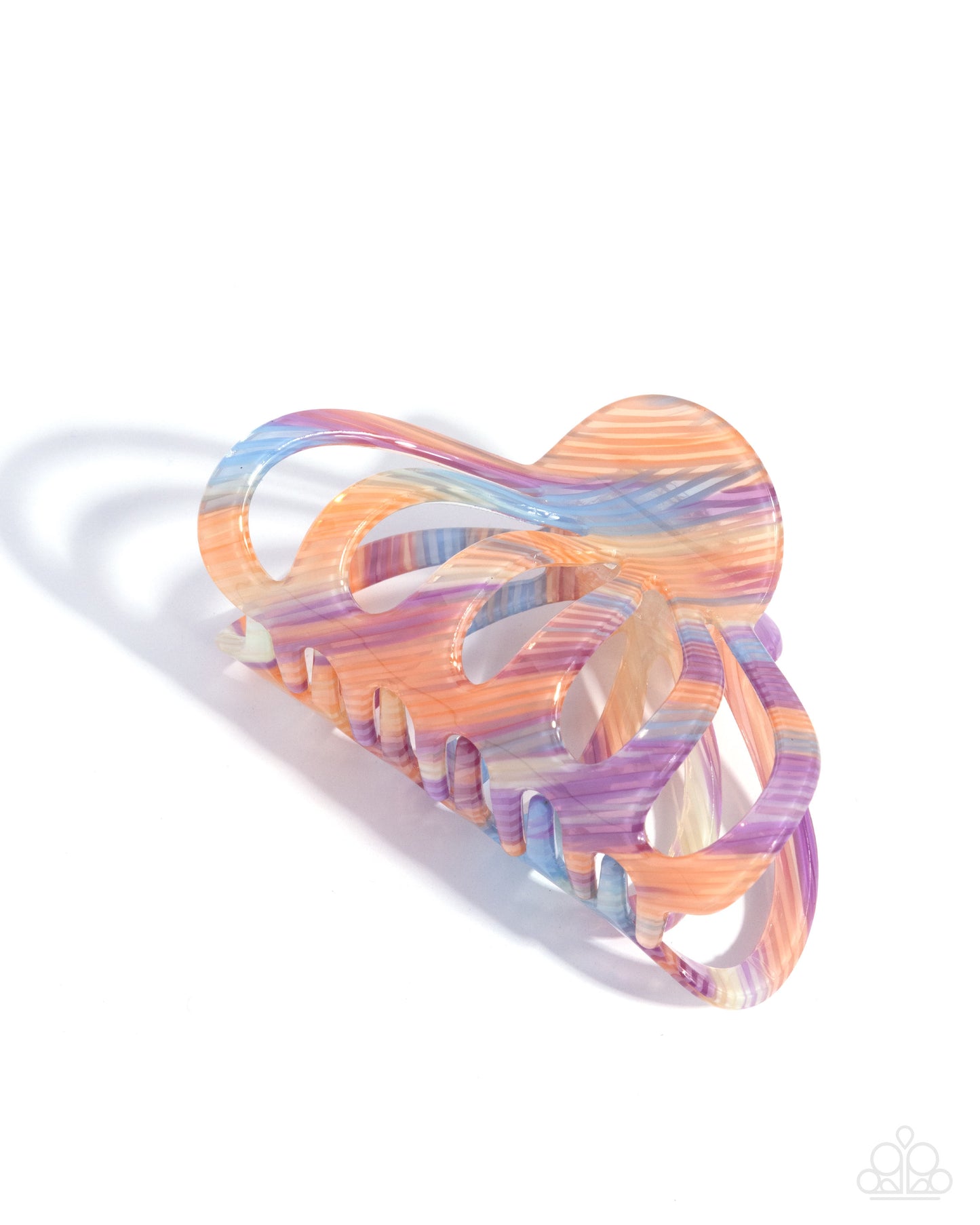 Spellcasting Stripes - multi (purple) - Paparazzi hair clip