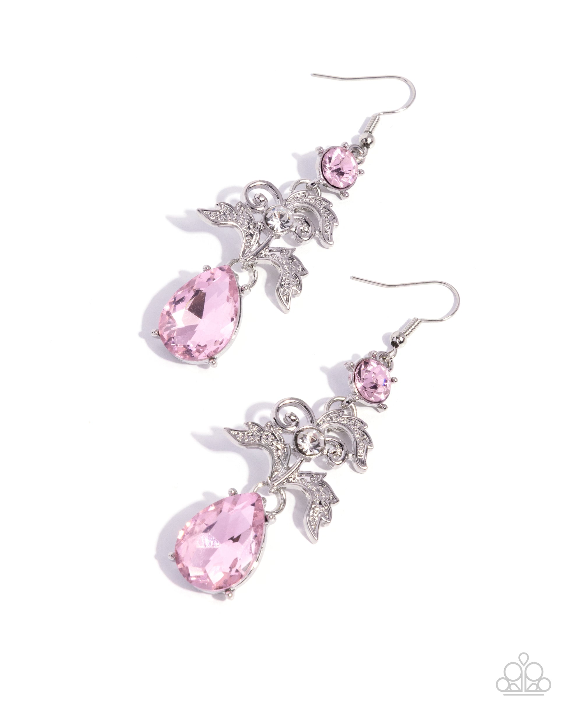 Spiral Sashay - pink - Paparazzi earrings