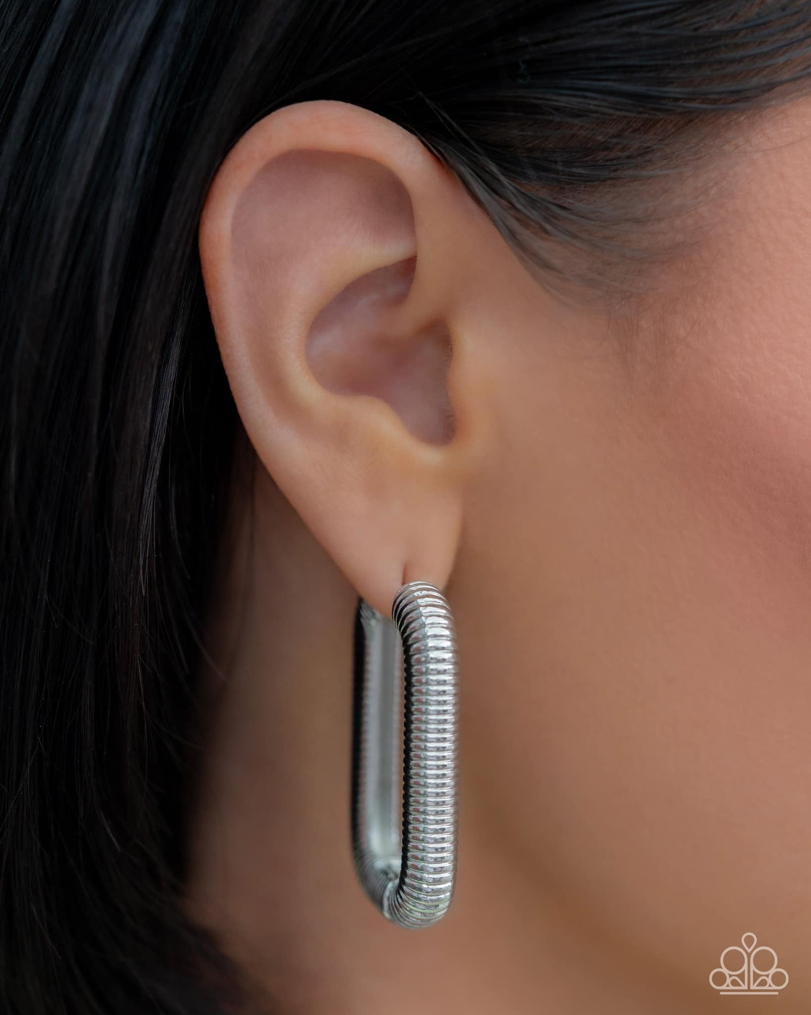 Spiral Supply - silver - Paparazzi earrings