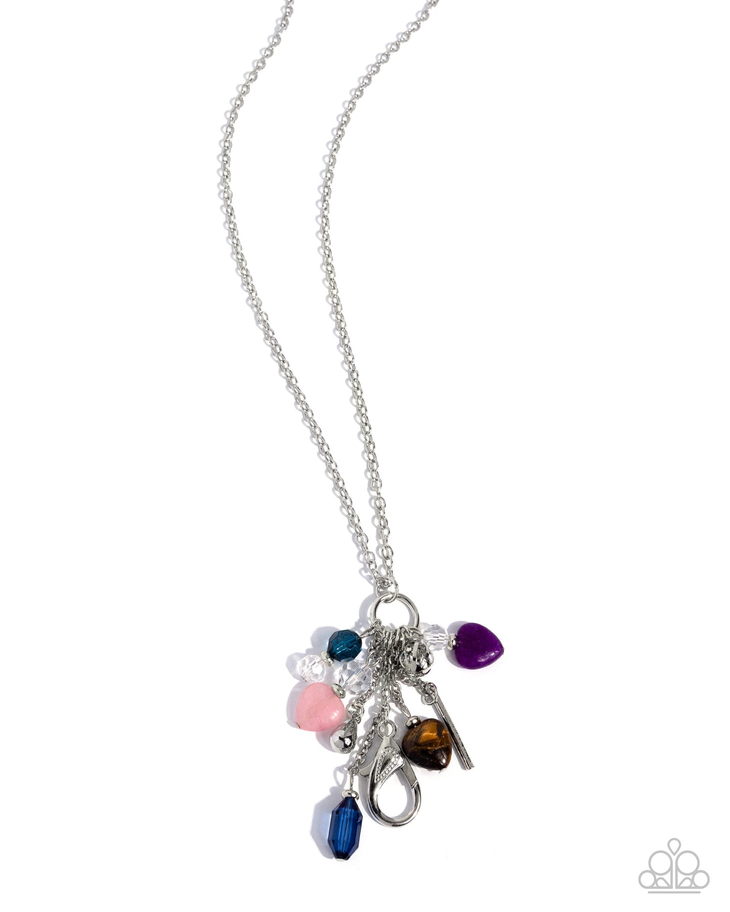 Spontaneous Stones - multi - Paparazzi LANYARD necklace