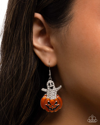 Spooky Statement - multi - Paparazzi earrings