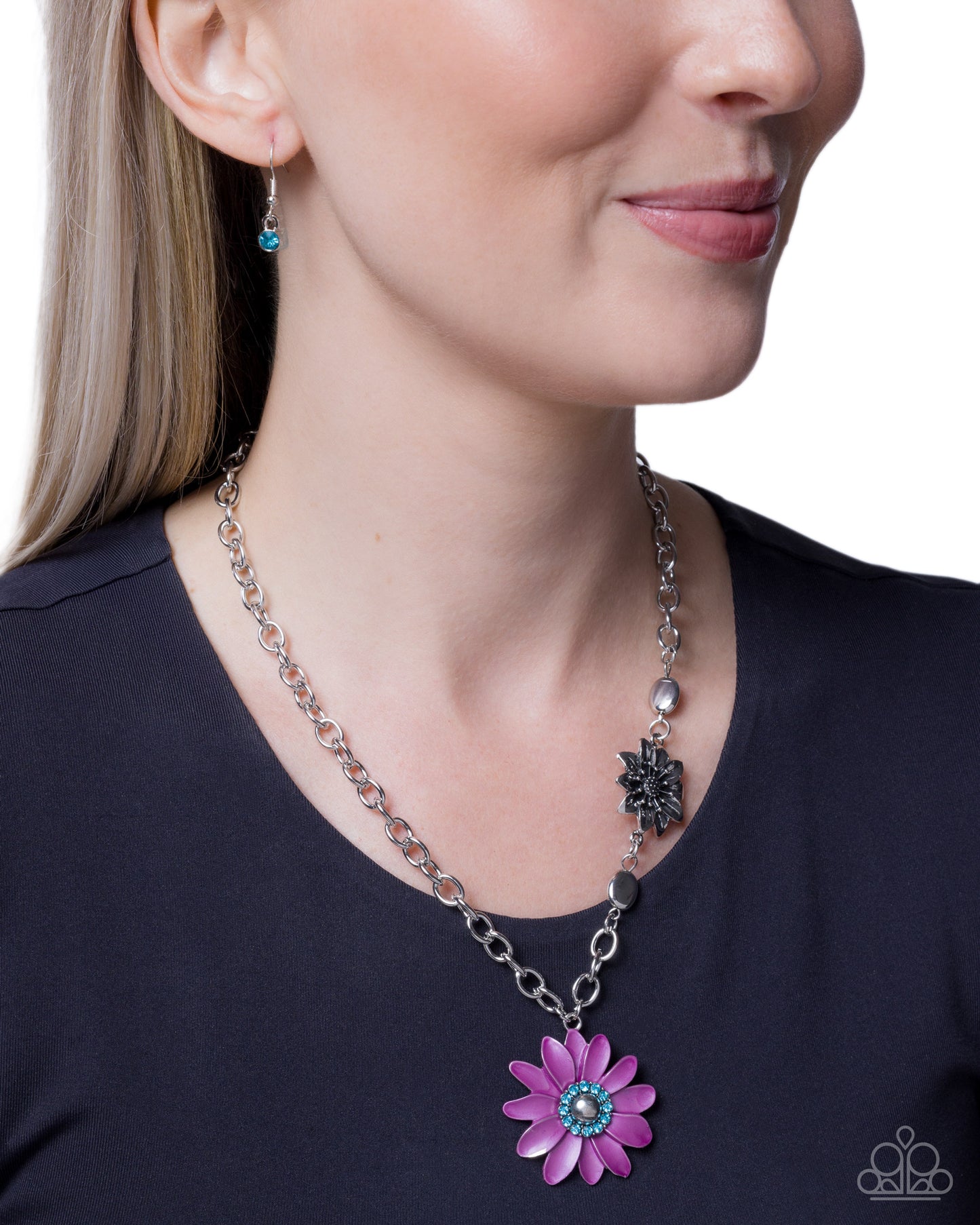 Sporadic Springtime - purple - Paparazzi necklace