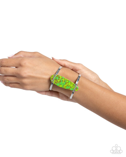 Spotted A Mile Away - green - Paparazzi bracelet