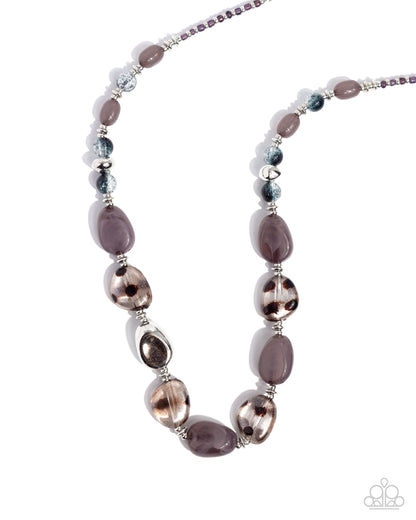 Spotted Safari - black - Paparazzi necklace