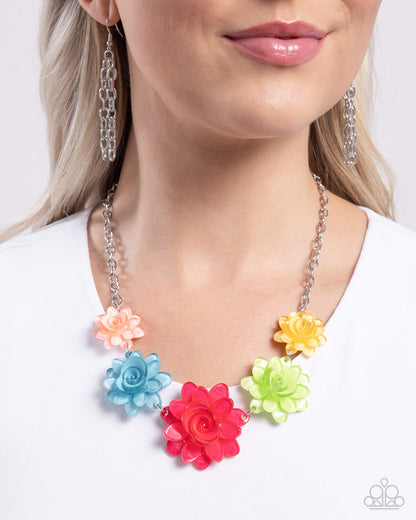 Spring Break Style - multi - Paparazzi necklace