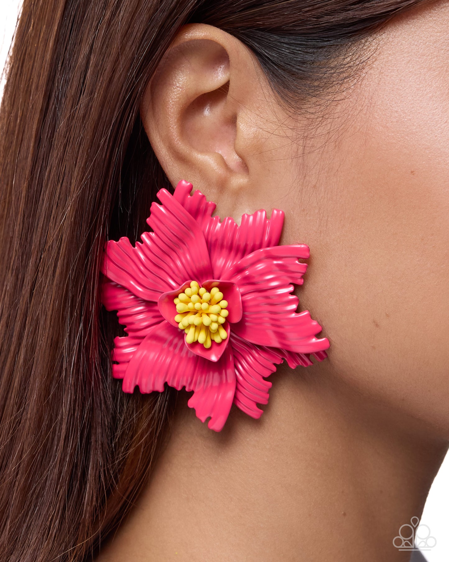 Spring Soliloquy - pink - Paparazzi earrings