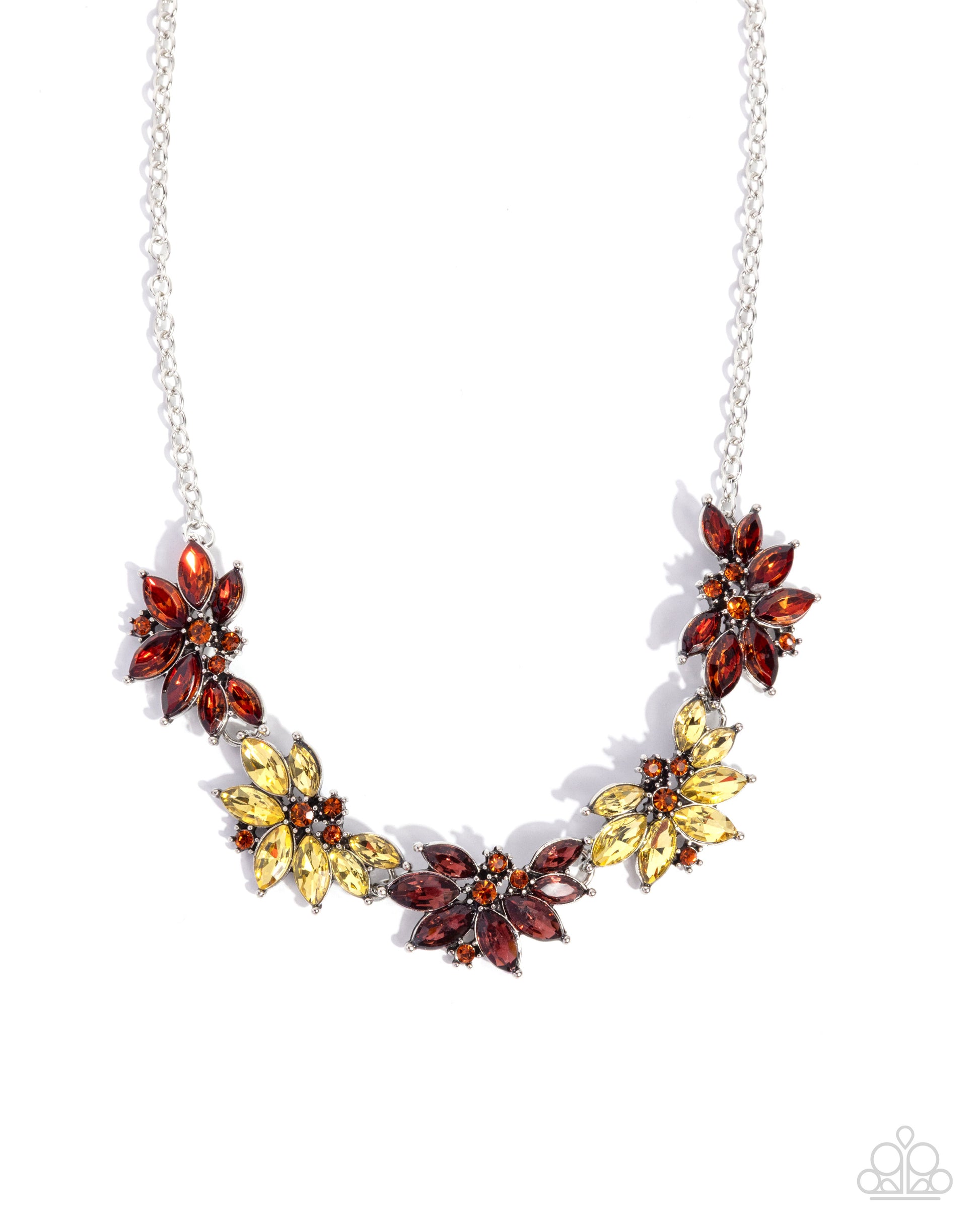Springtime Season - brown - Paparazzi necklace