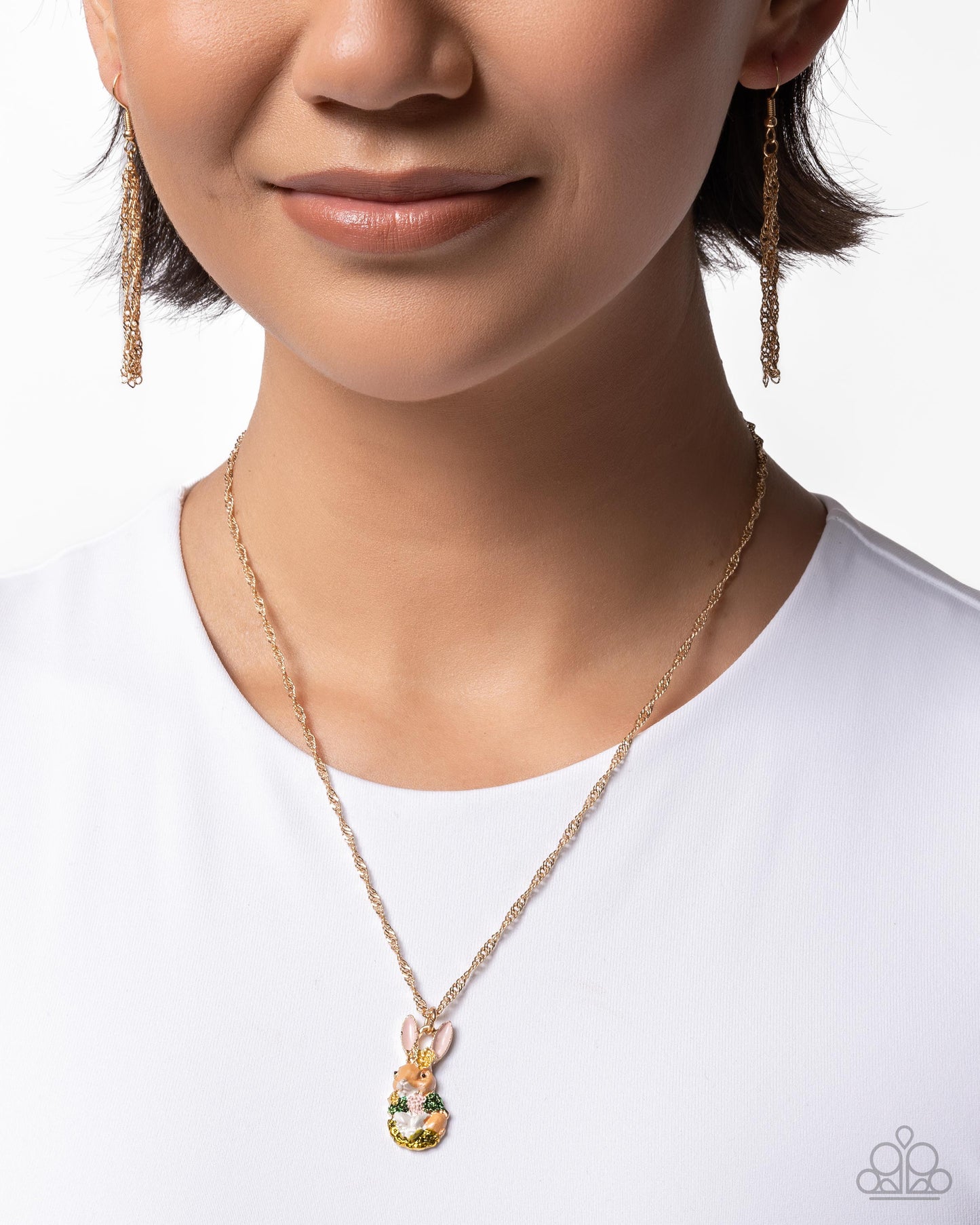 Springtime Selfie - multi - Paparazzi necklace