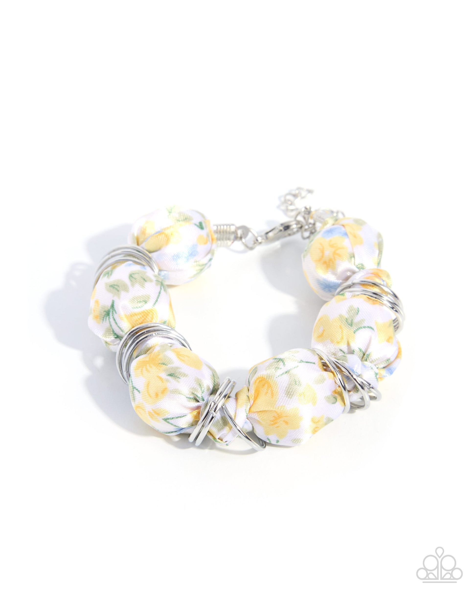 Springtime Series - yellow - Paparazzi bracelet