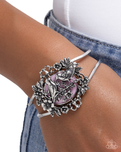 Springtime Sparrow - pink - Paparazzi bracelet