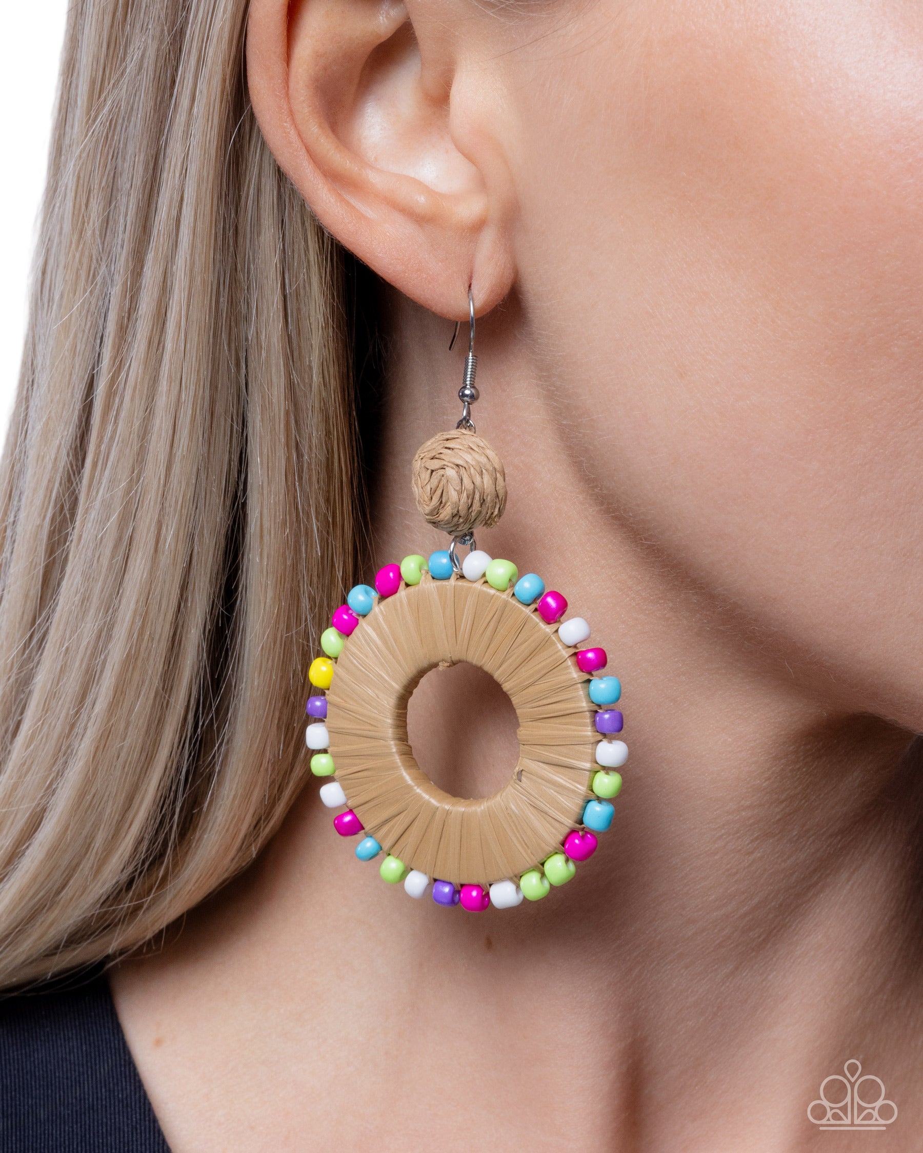 Sprinkle Statement - multi - Paparazzi earrings