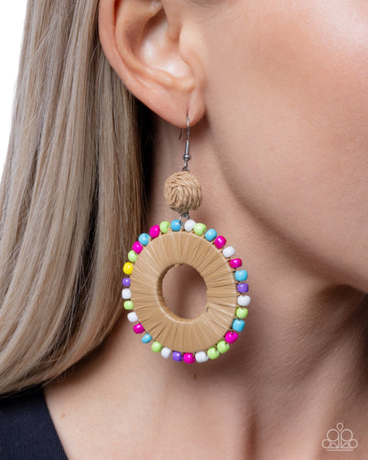 Sprinkle Statement - multi - Paparazzi earrings