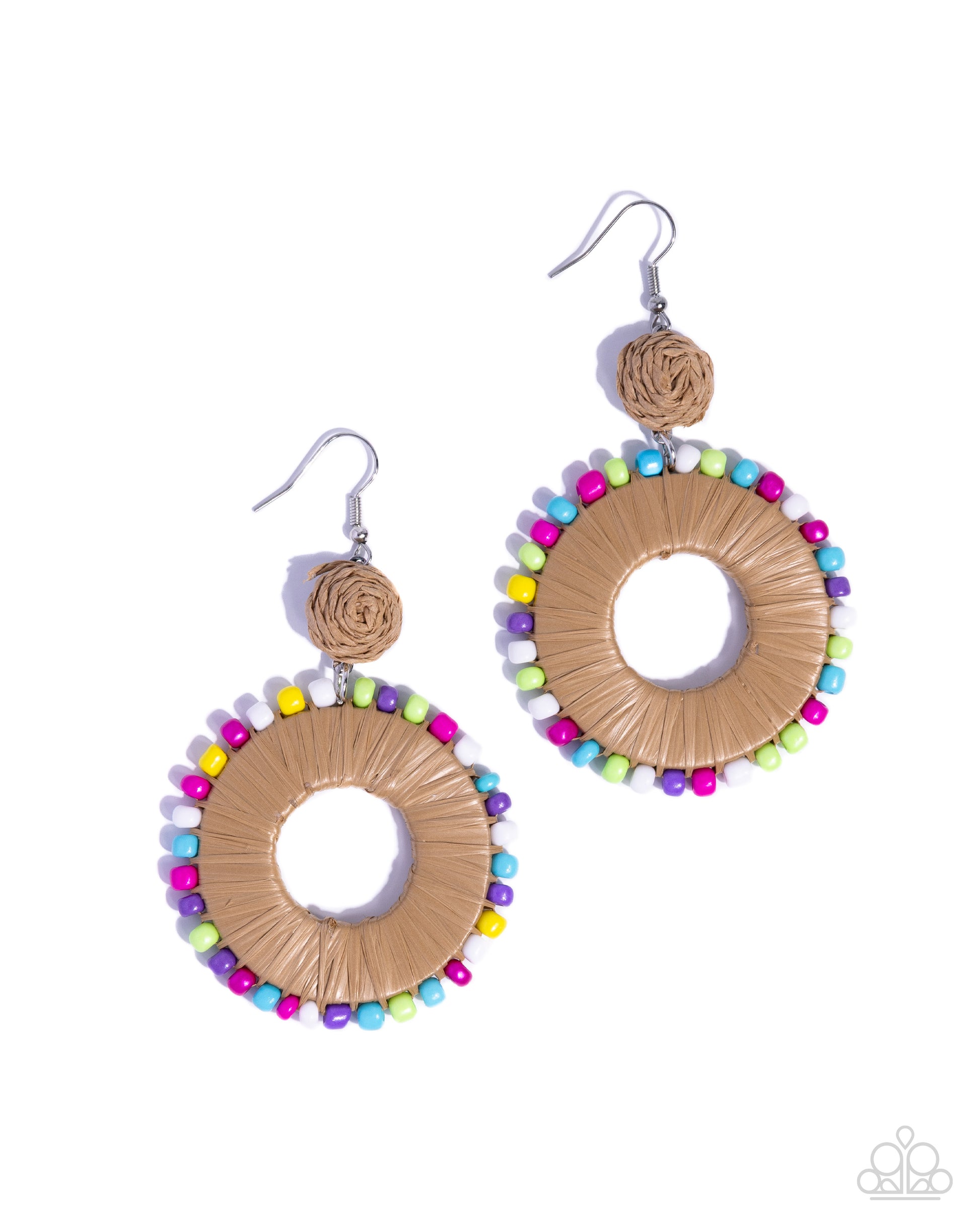 Sprinkle Statement - multi - Paparazzi earrings