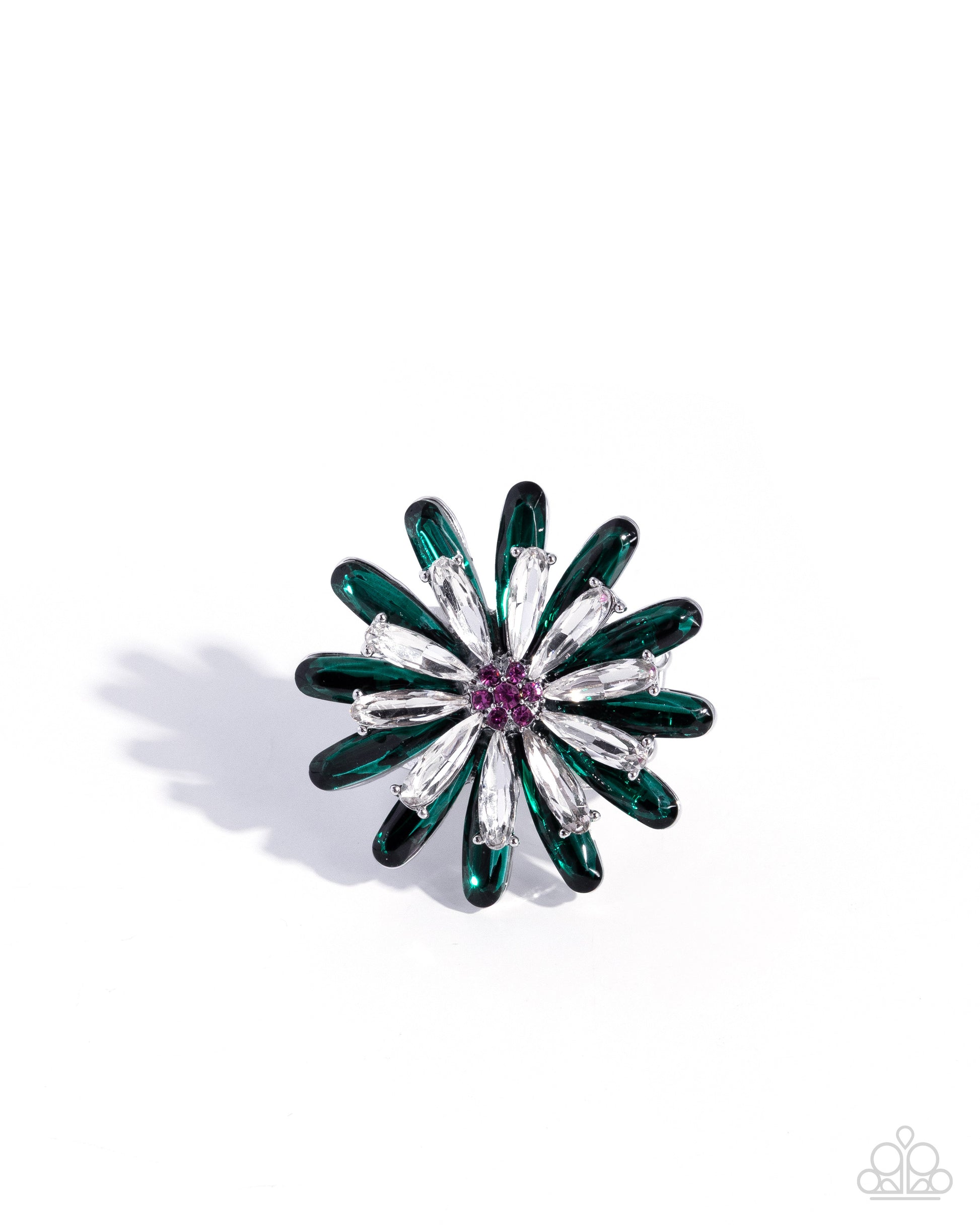 Sprouting Sheen - green - Paparazzi ring