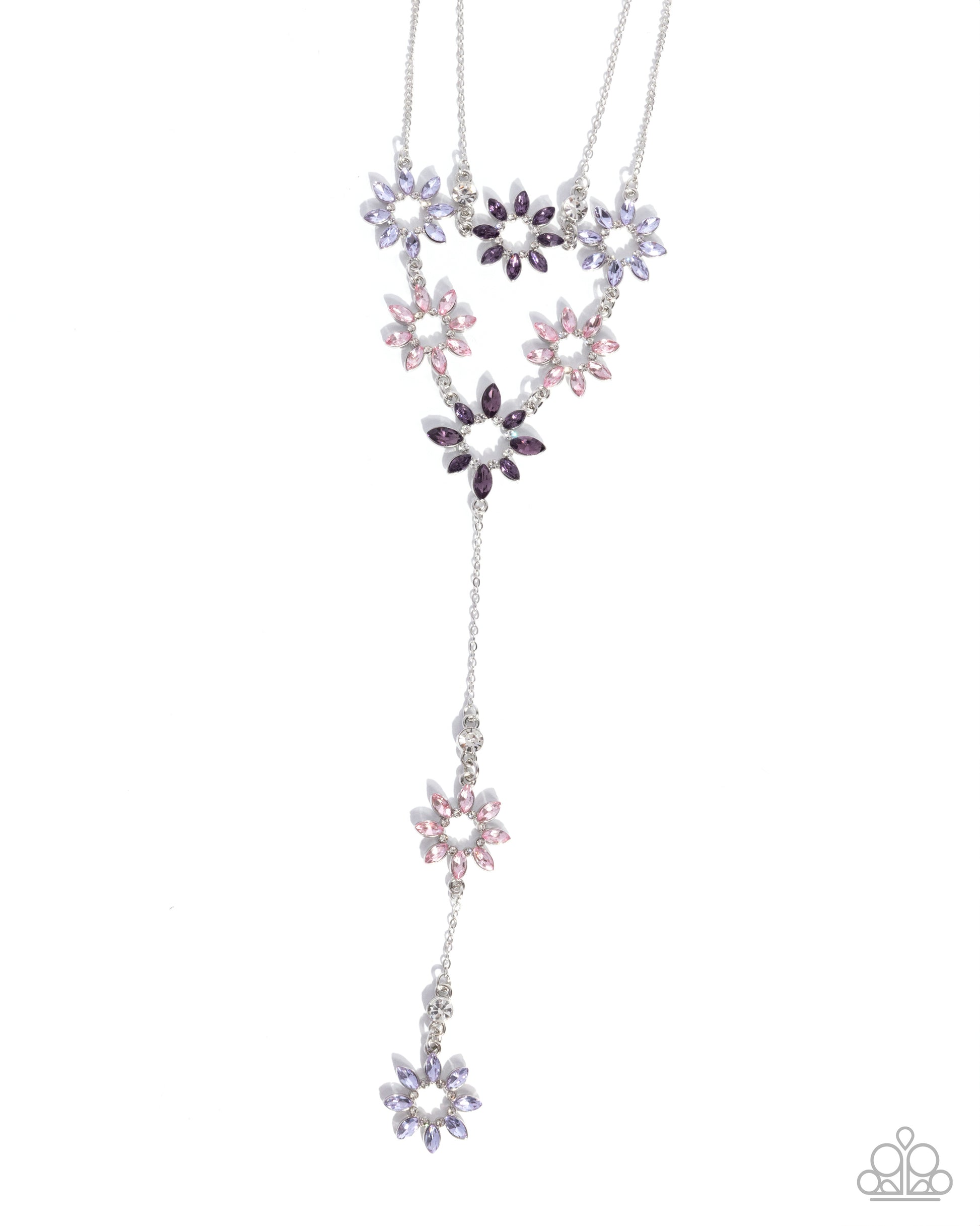 Sprouting Sunshine - purple - Paparazzi necklace