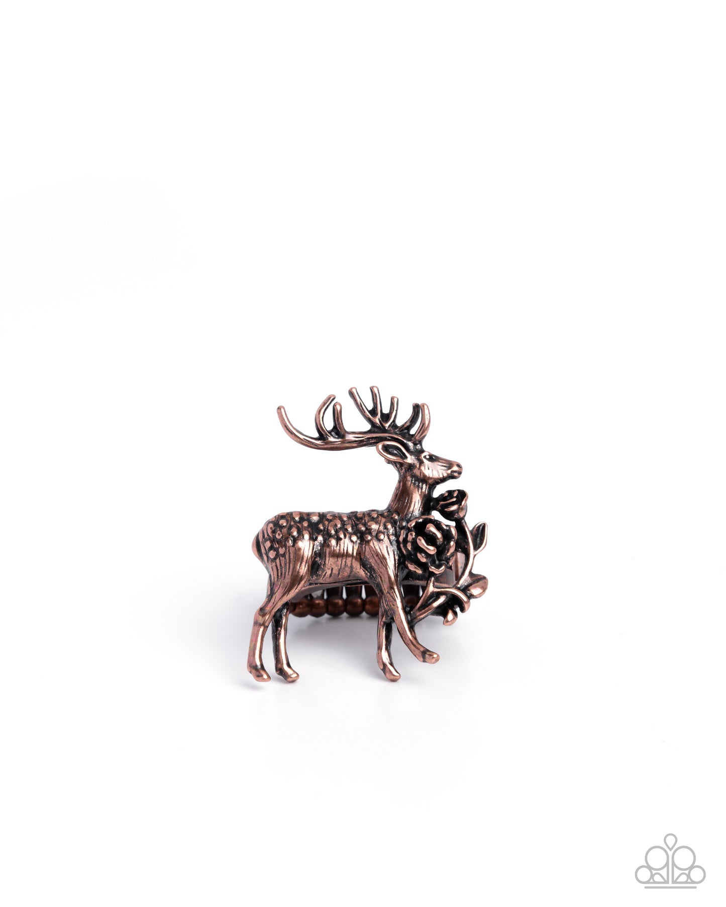 Stag Statement - copper - Paparazzi ring
