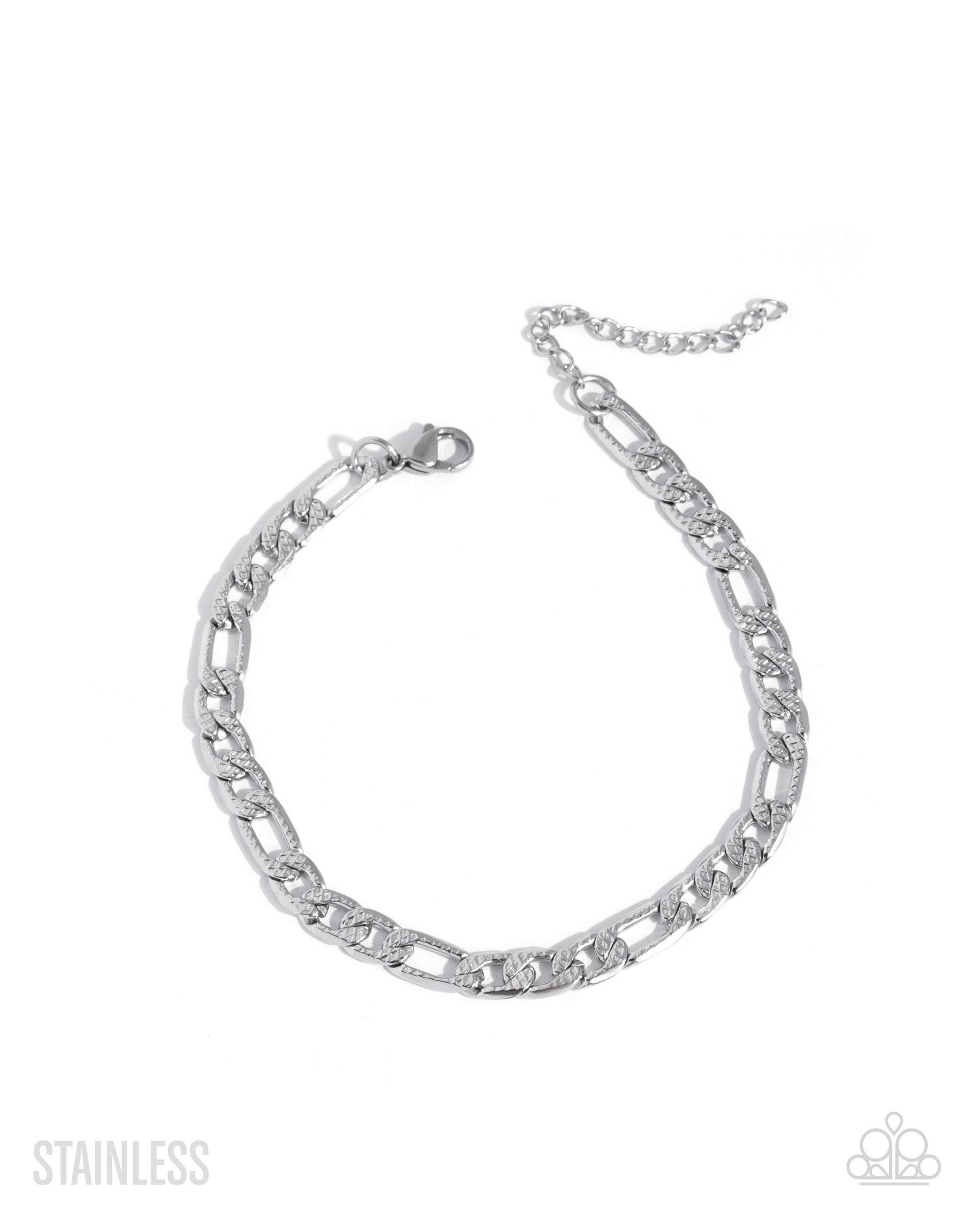 Stainless Showcase - silver - Paparazzi MENS bracelet