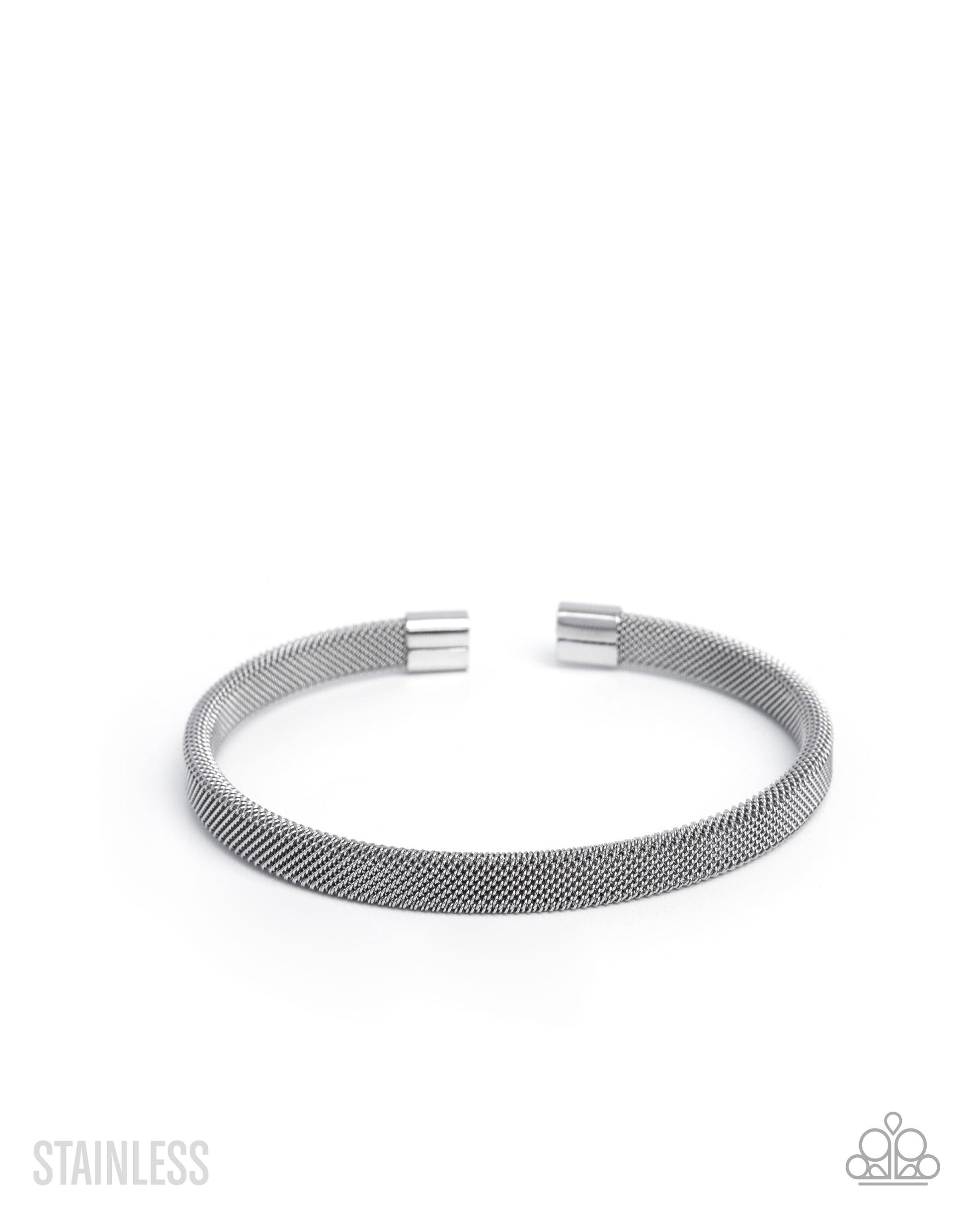 Stainless Surety - silver - Paparazzi bracelet