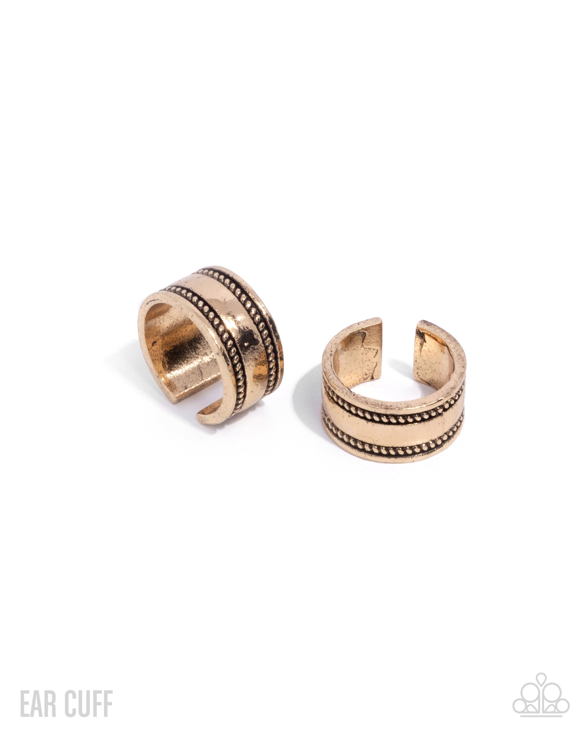 Standard Pressure - gold - Paparazzi ear cuff