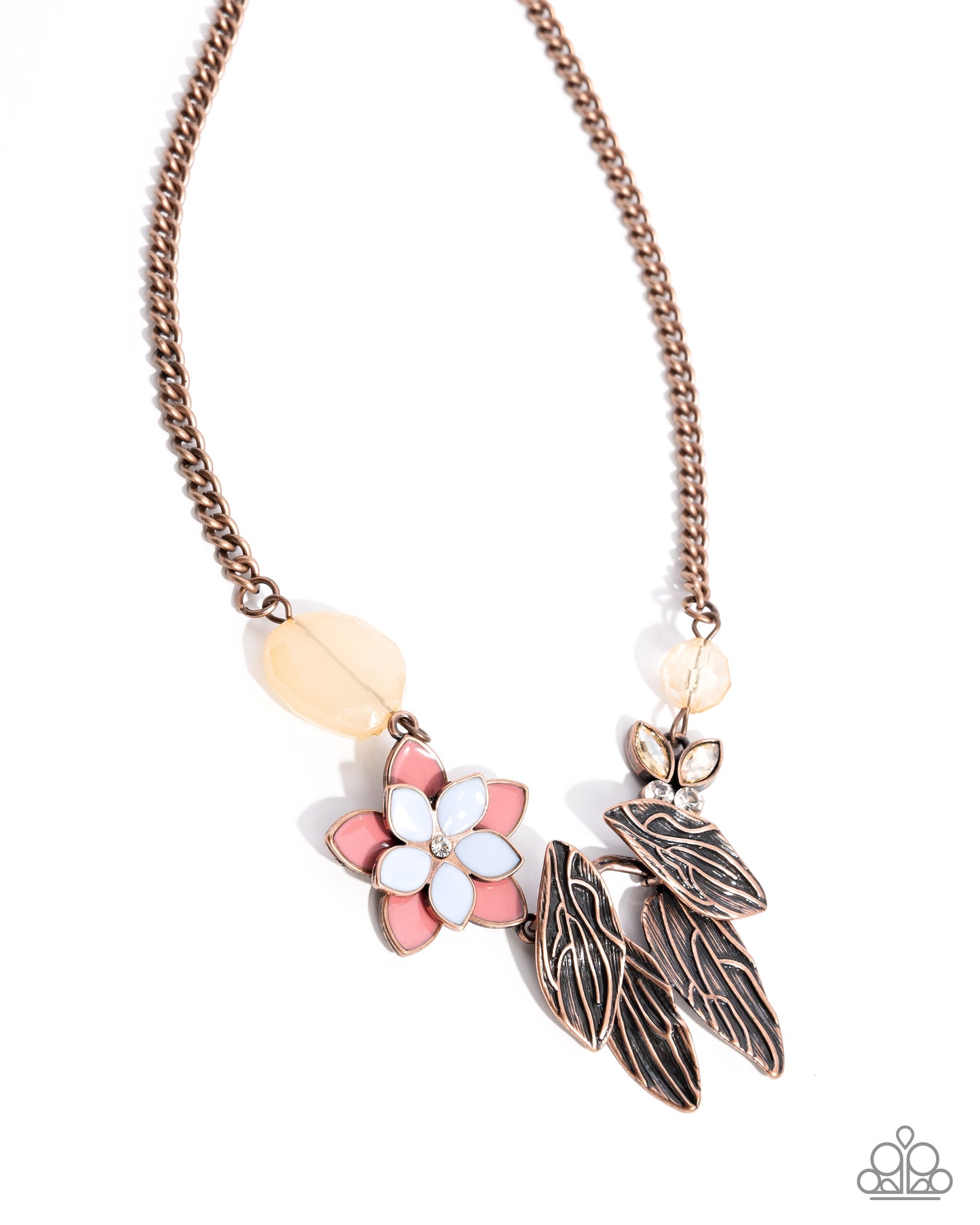 Standing Shimmer - copper - Paparazzi necklace