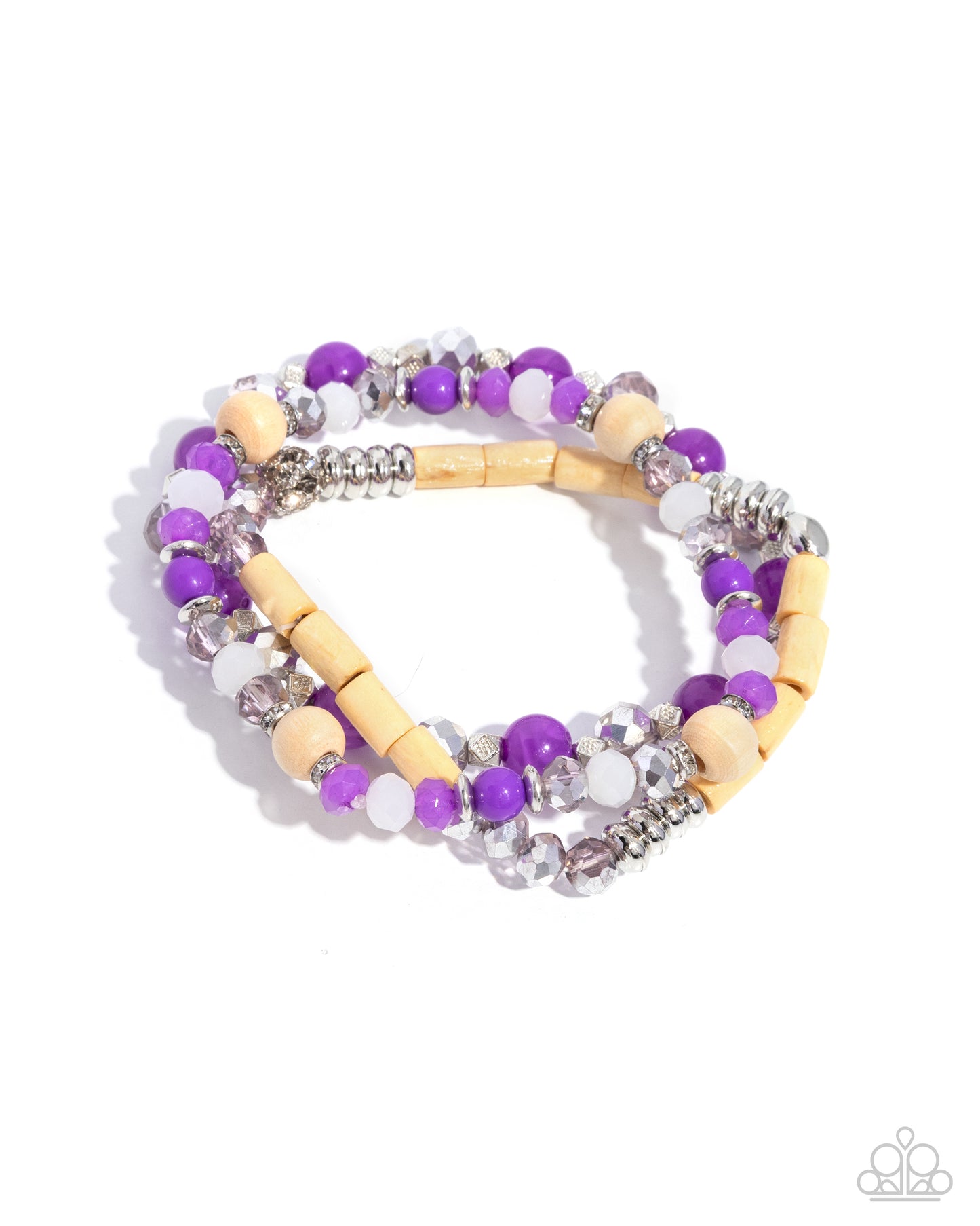 Standout Stack - purple - Paparazzi bracelet