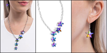 Star-Crossed Sparkle - multi - Paparazzi necklace