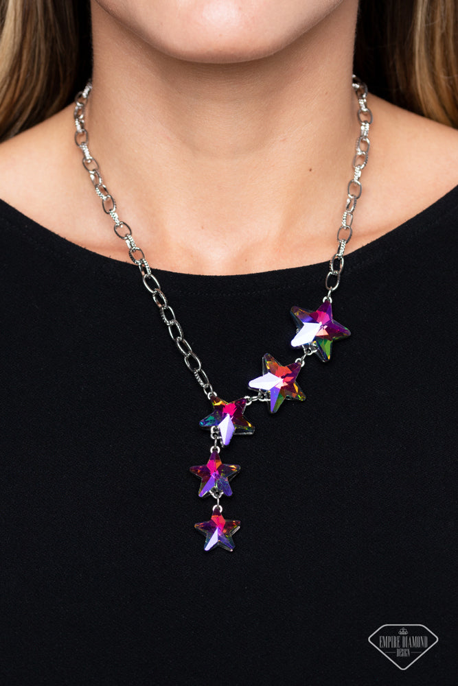 Star-Crossed Sparkle - multi - Paparazzi necklace