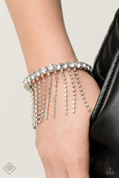 Stardust Shower - white - Paparazzi bracelet
