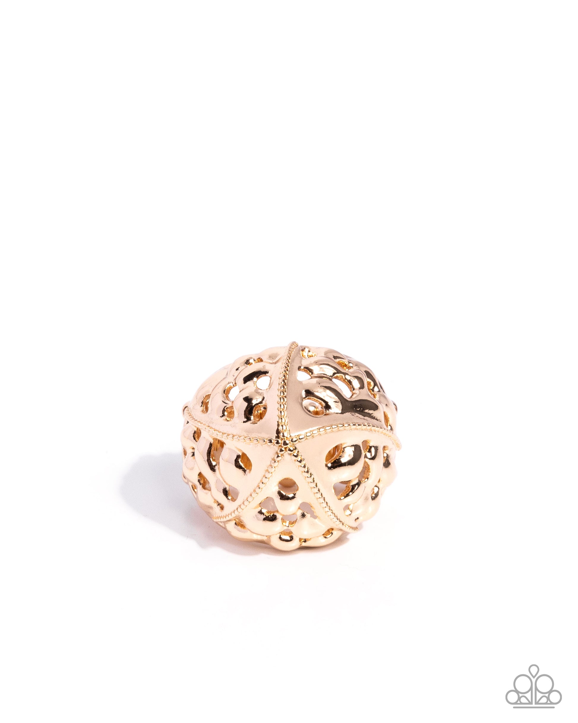 Starfish Statement - gold - Paparazzi ring