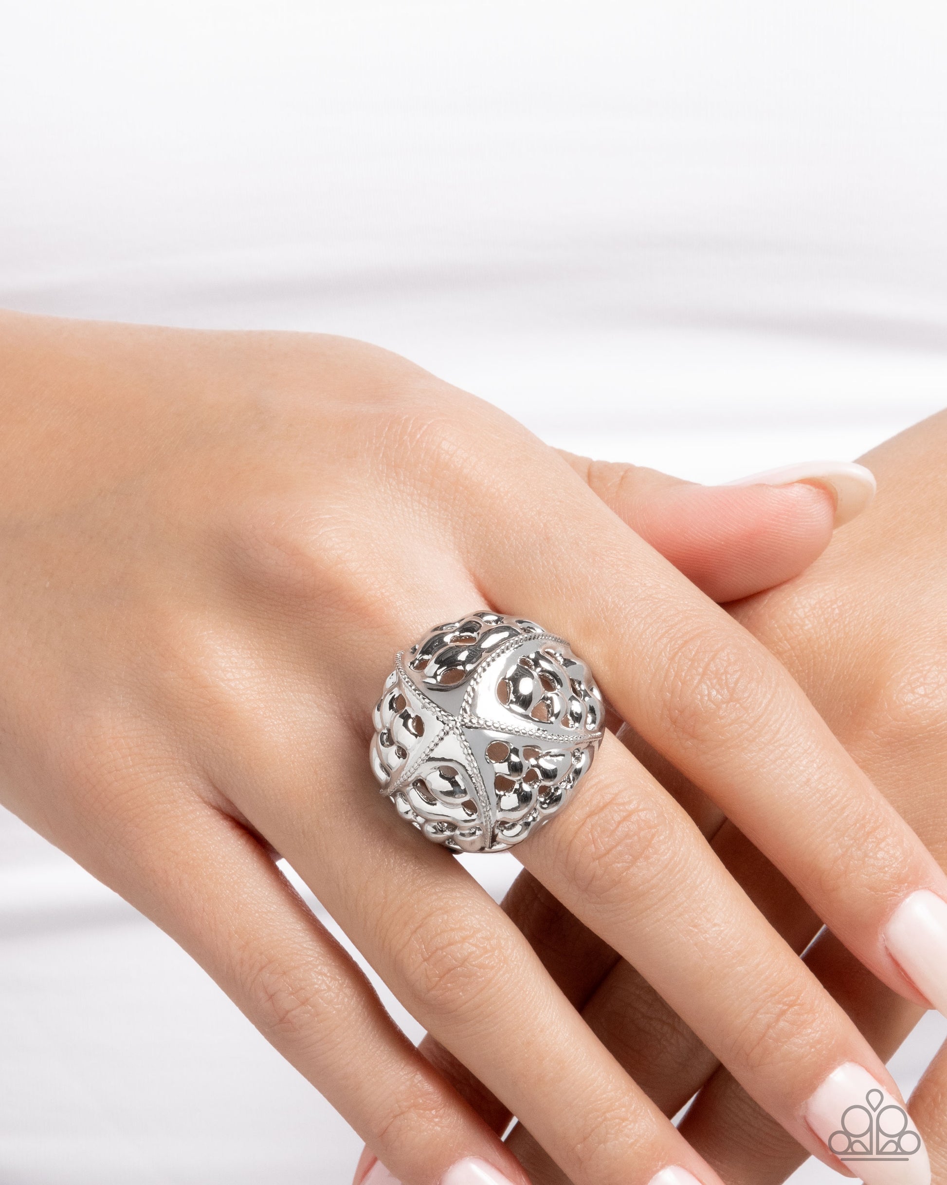 Starfish Statement - silver - Paparazzi ring