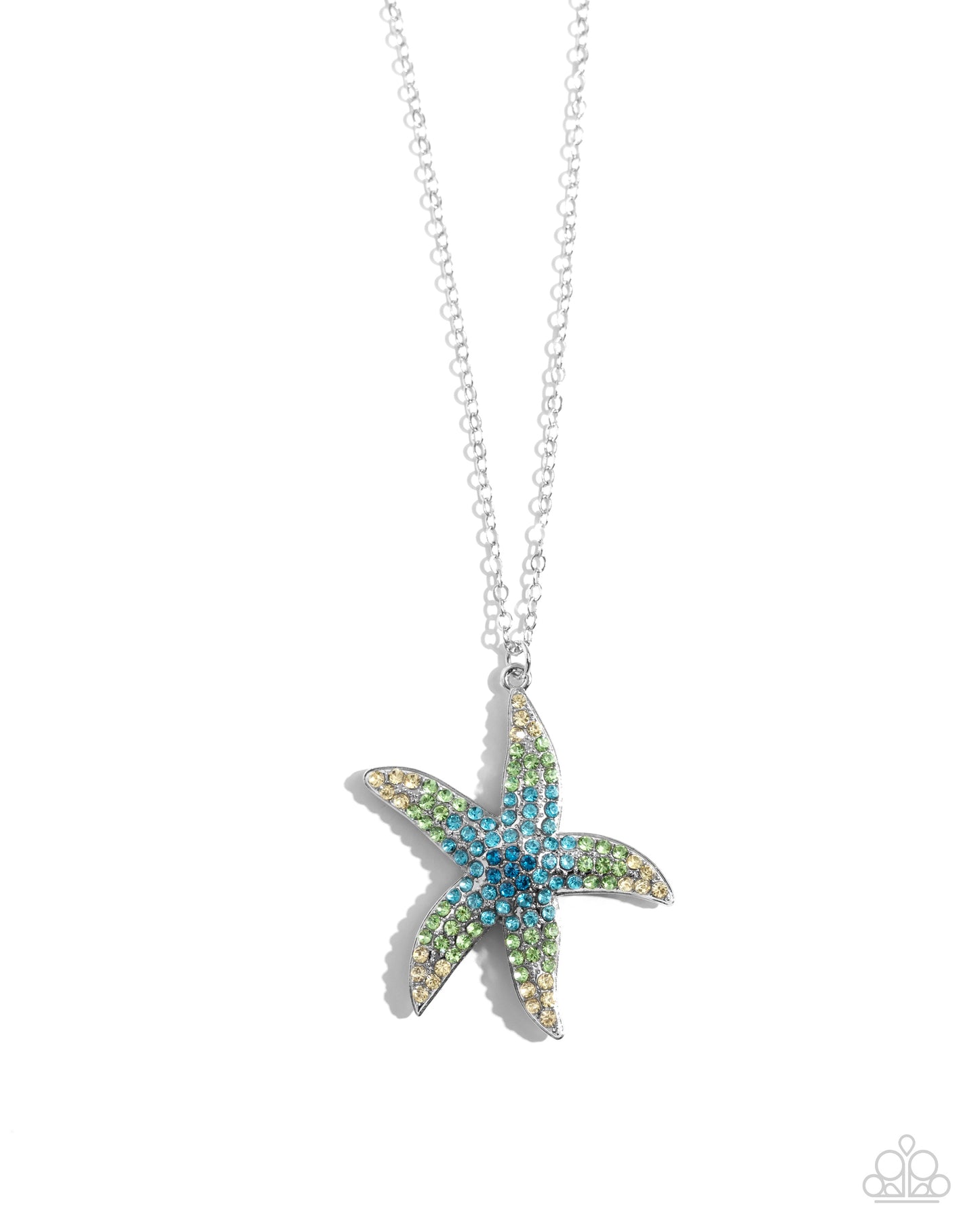 Starfish Staycation - blue - Paparazzi necklace