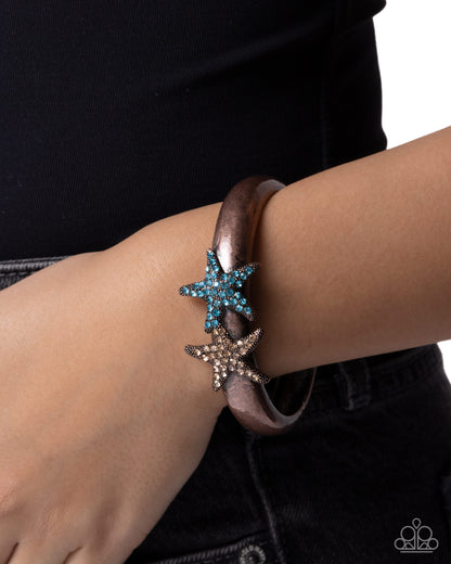 Starfish Symmetry - copper - Paparazzi bracelet