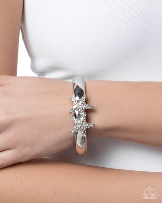 Starfish Symmetry - white - Paparazzi bracelet
