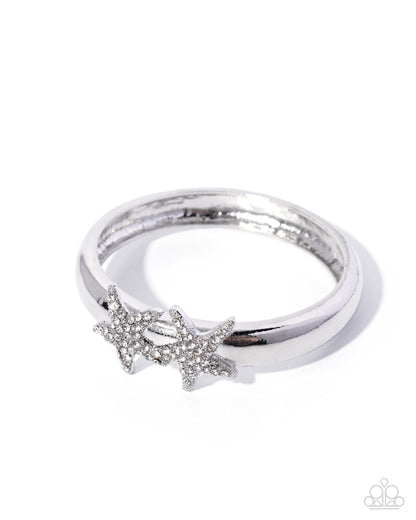 Starfish Symmetry - white - Paparazzi bracelet