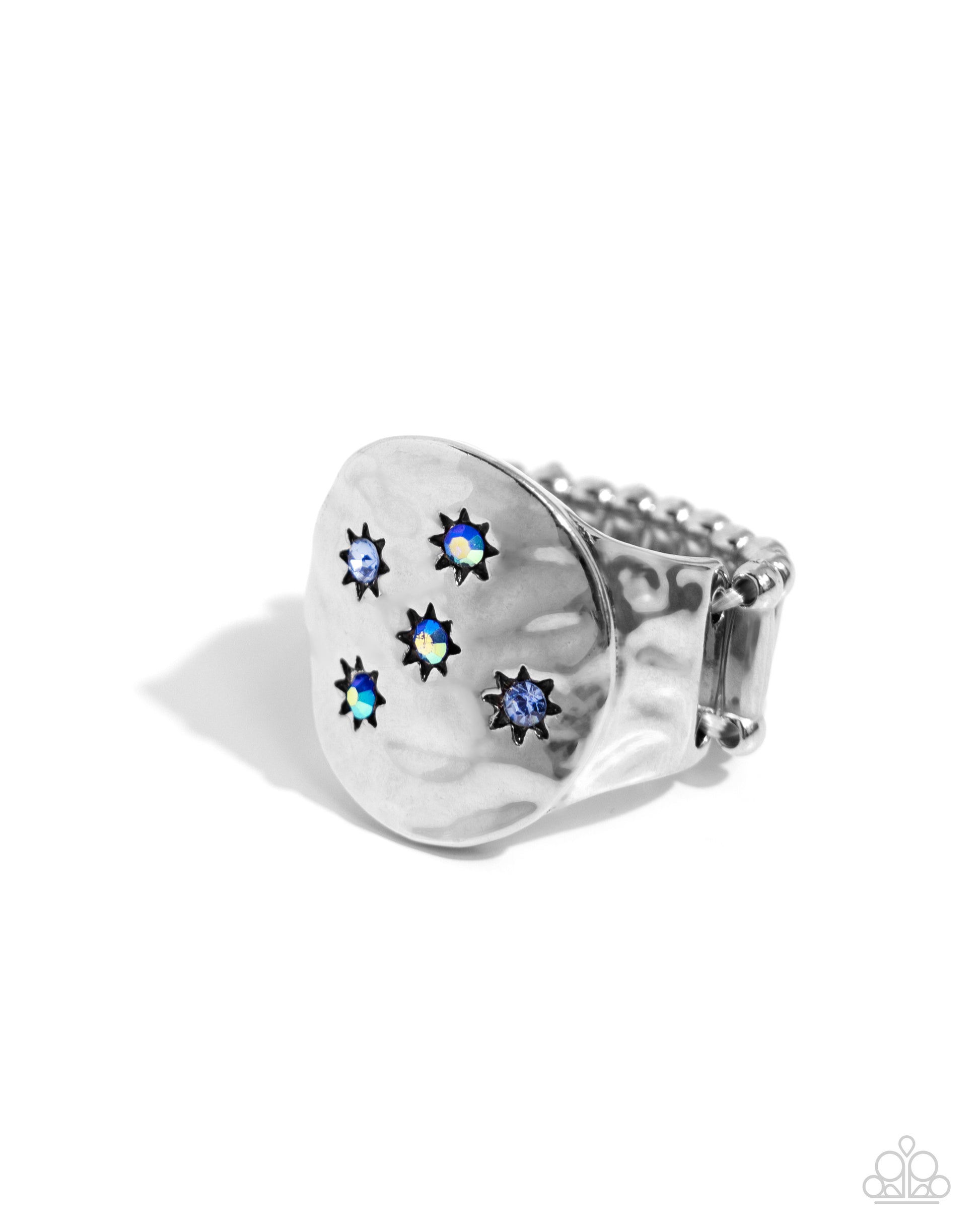 Starry Serenade - blue - Paparazzi ring