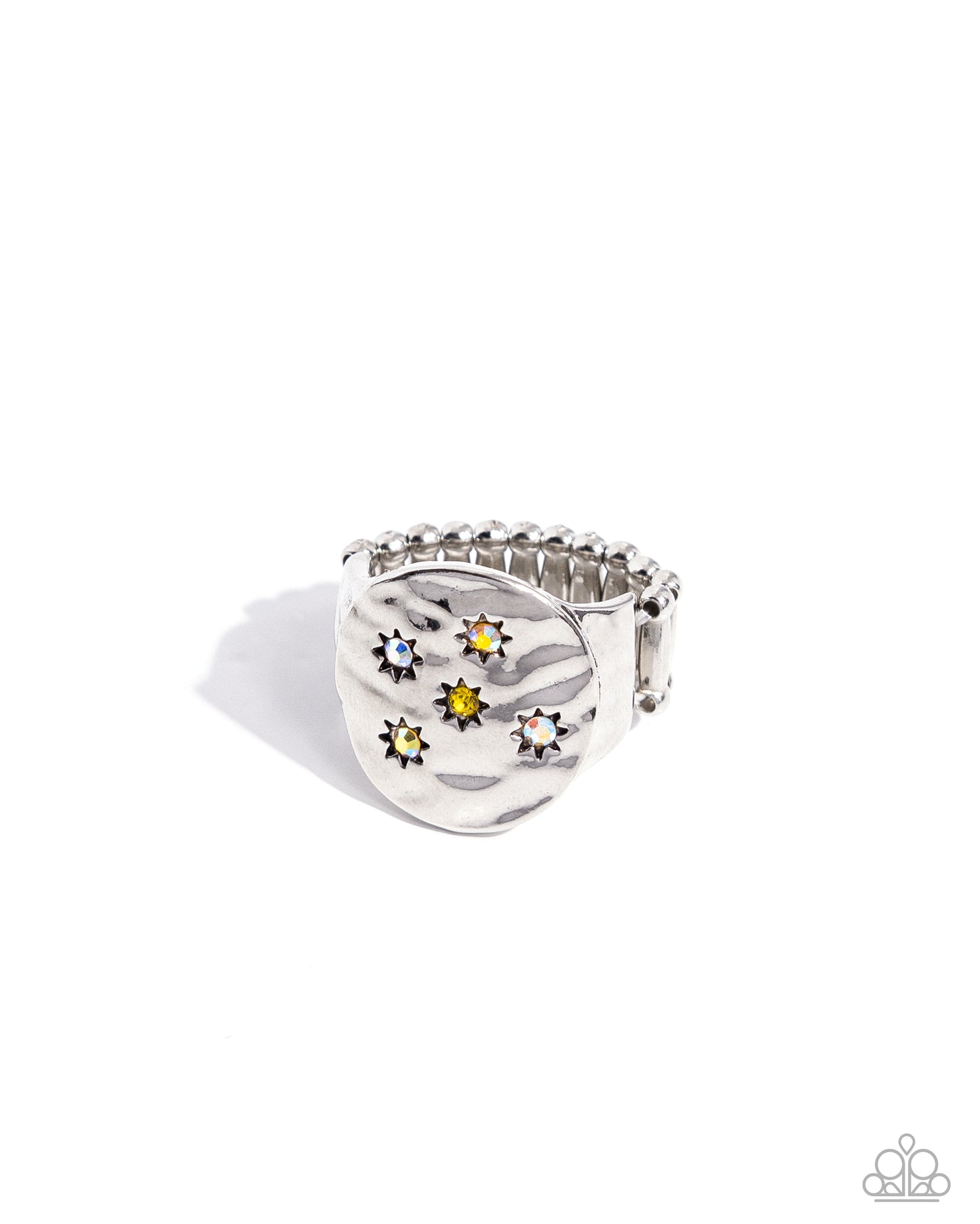 Starry Serenade - yellow - Paparazzi ring