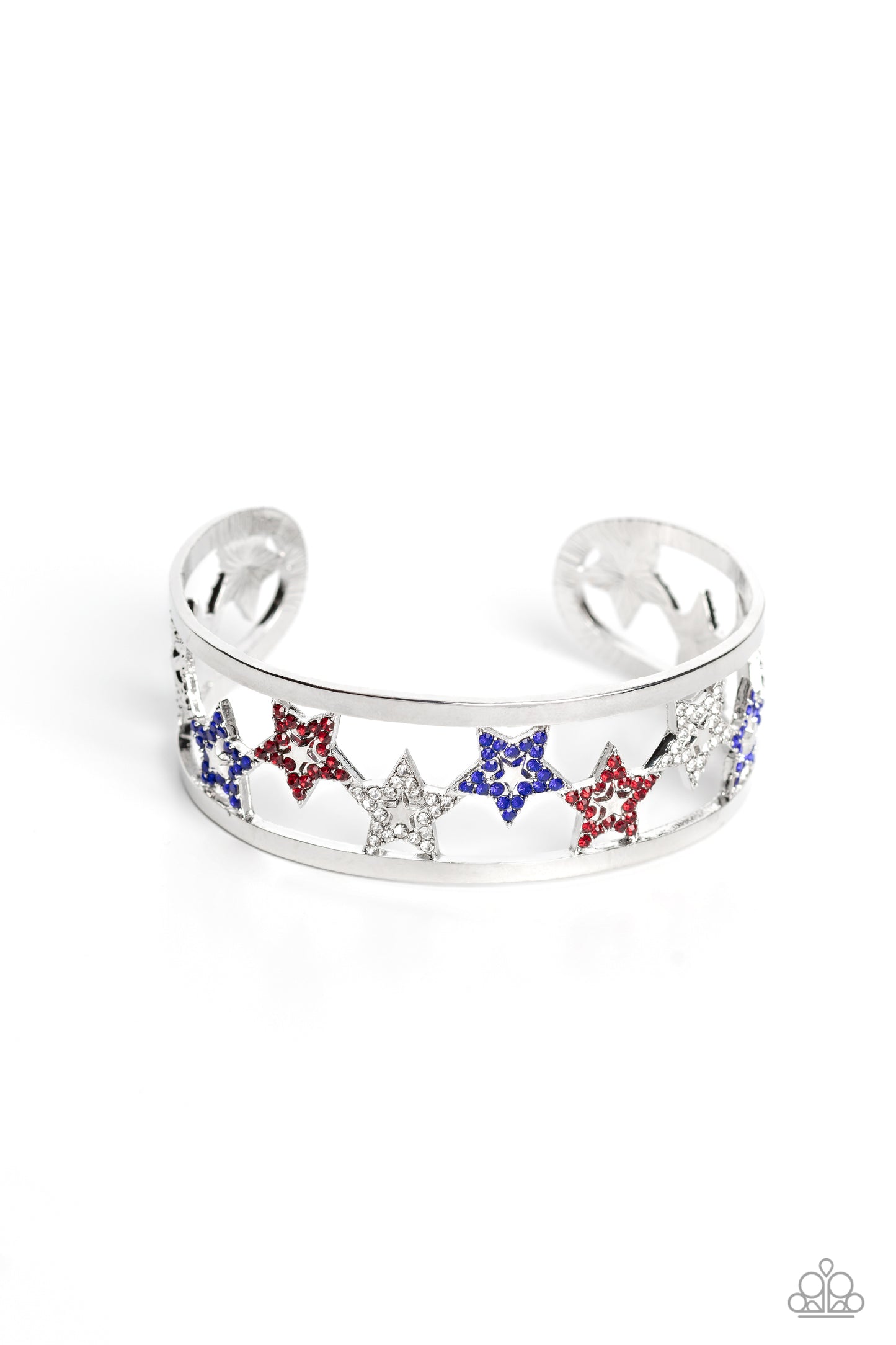 Starry strut white bracelet Clearance