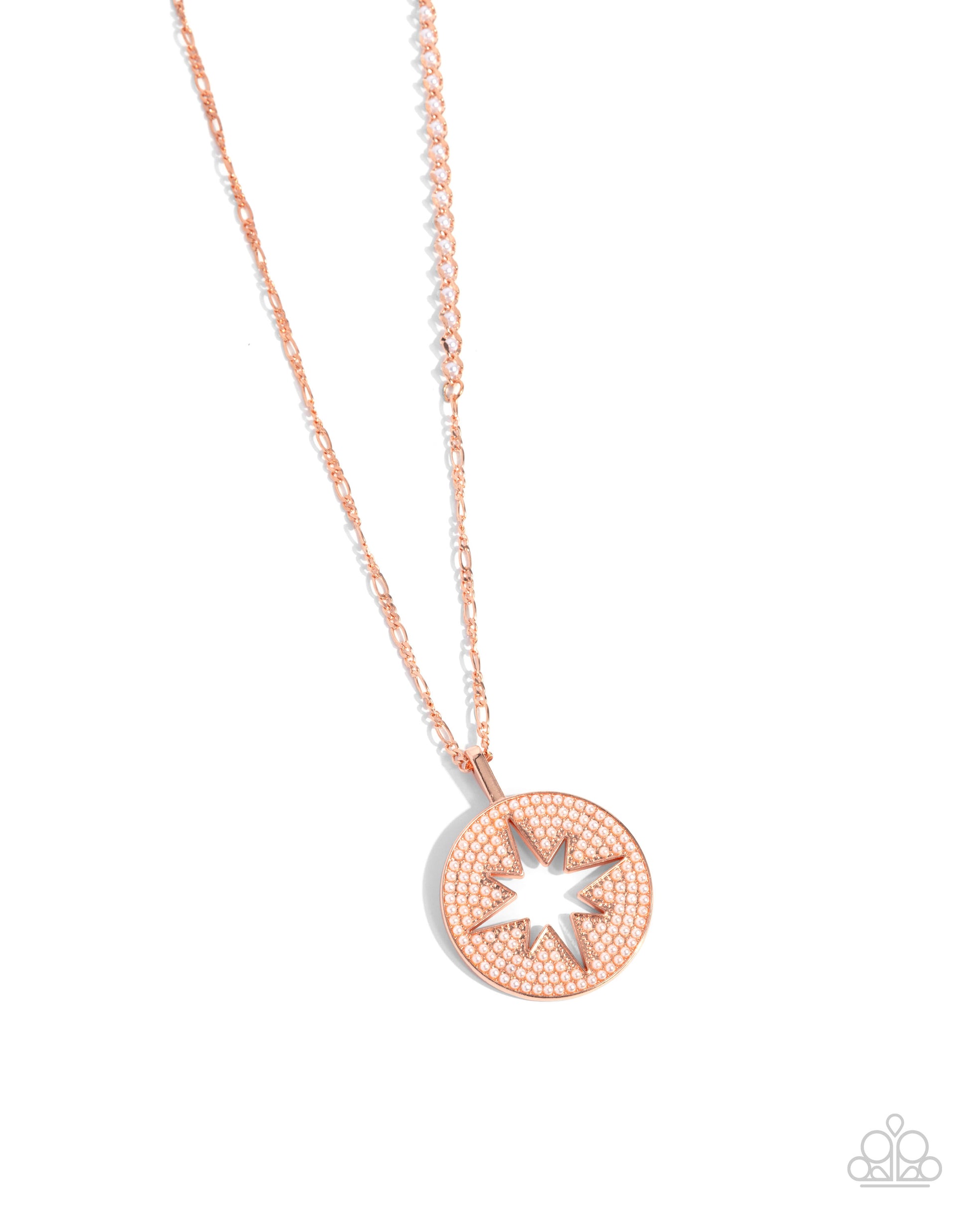 Stars Begin to Climb - copper - Paparazzi necklace