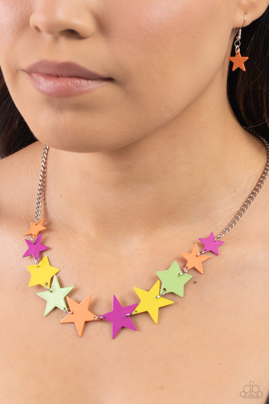 Starstruck Season - multi - Paparazzi necklace