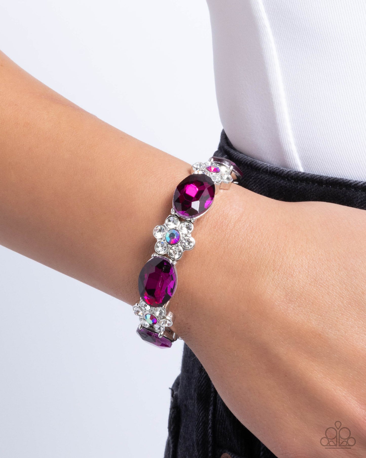 Staycation Sparkle - pink - Paparazzi bracelet