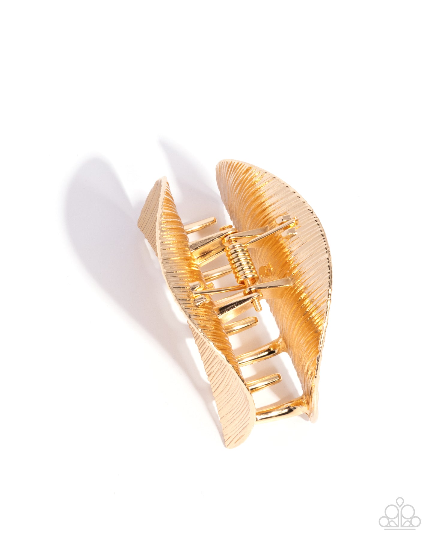 Steadfast Sheen - gold - Paparazzi hair clip