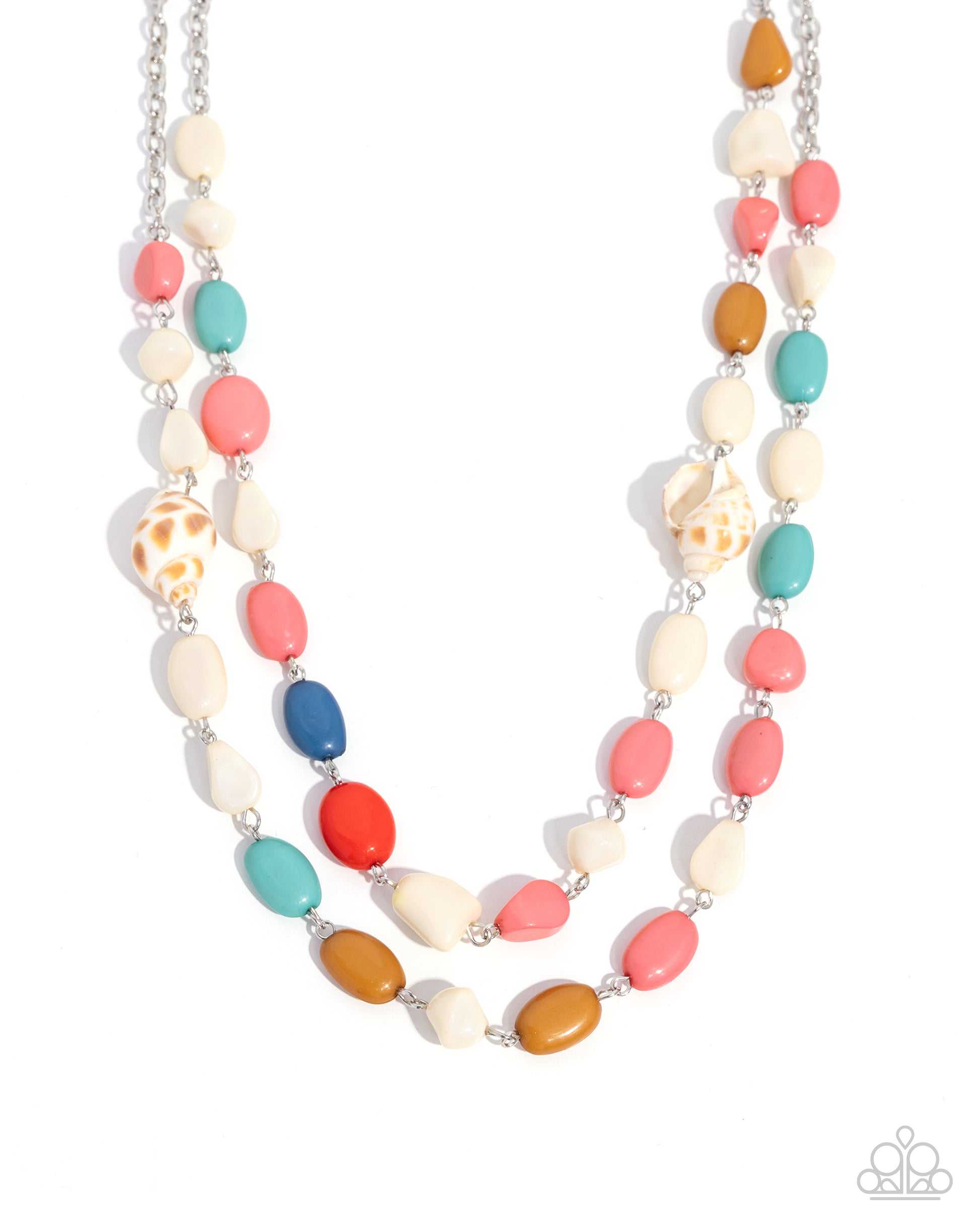 Steady Shells - multi - Paparazzi necklace