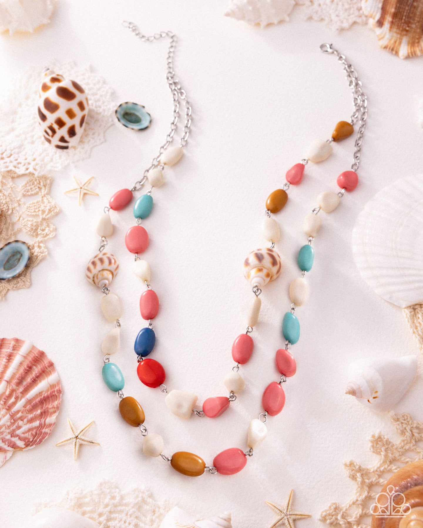 Steady Shells - multi - Paparazzi necklace