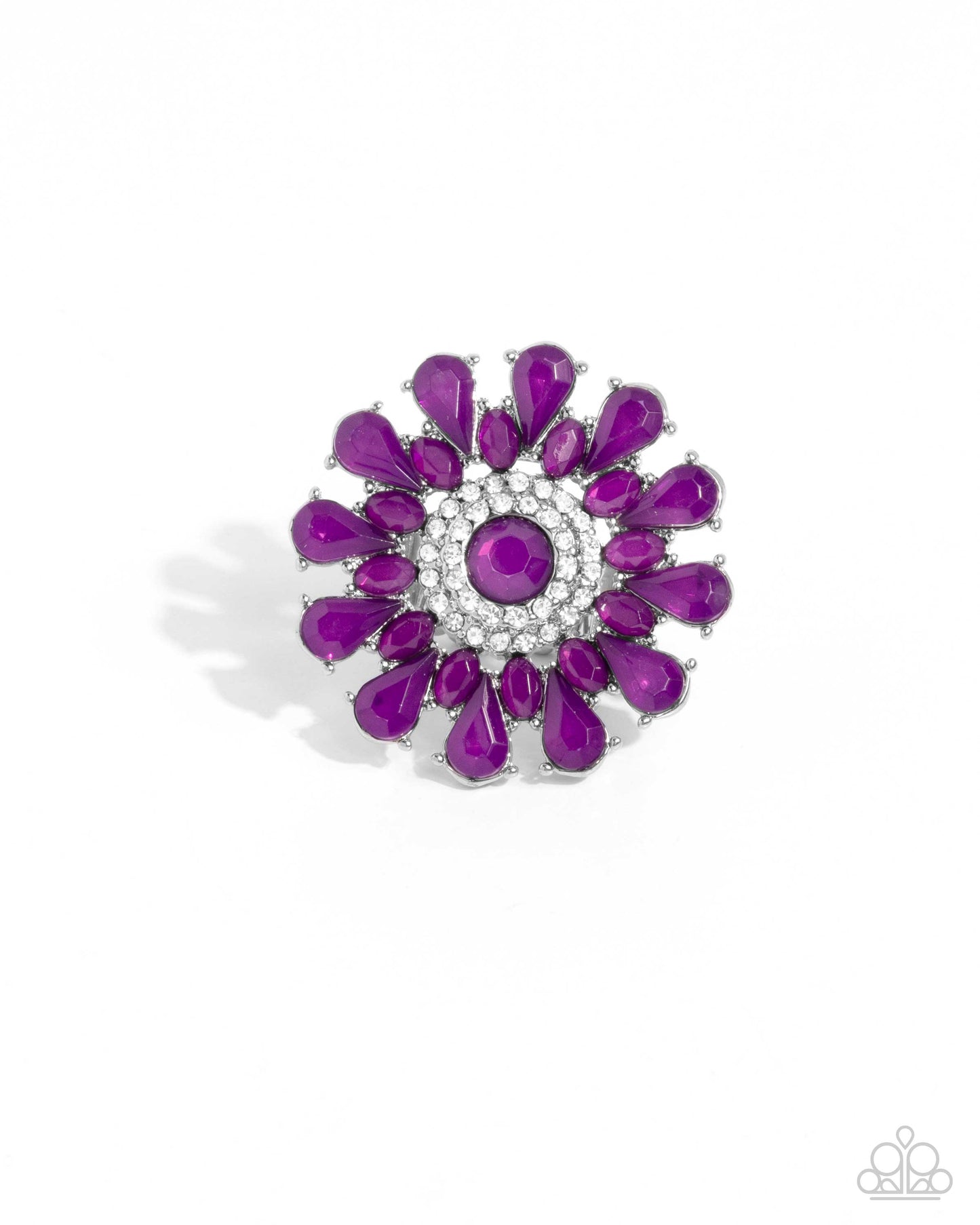 Steady Shimmer - purple - Paparazzi ring