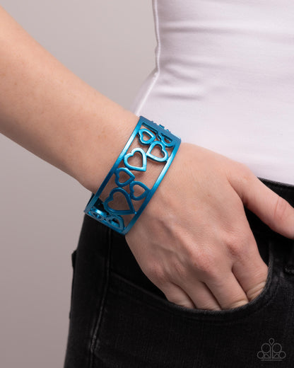 Steal Your Heart - blue - Paparazzi bracelet