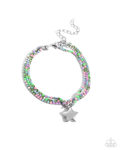 Stellar Savvy - green - Paparazzi bracelet
