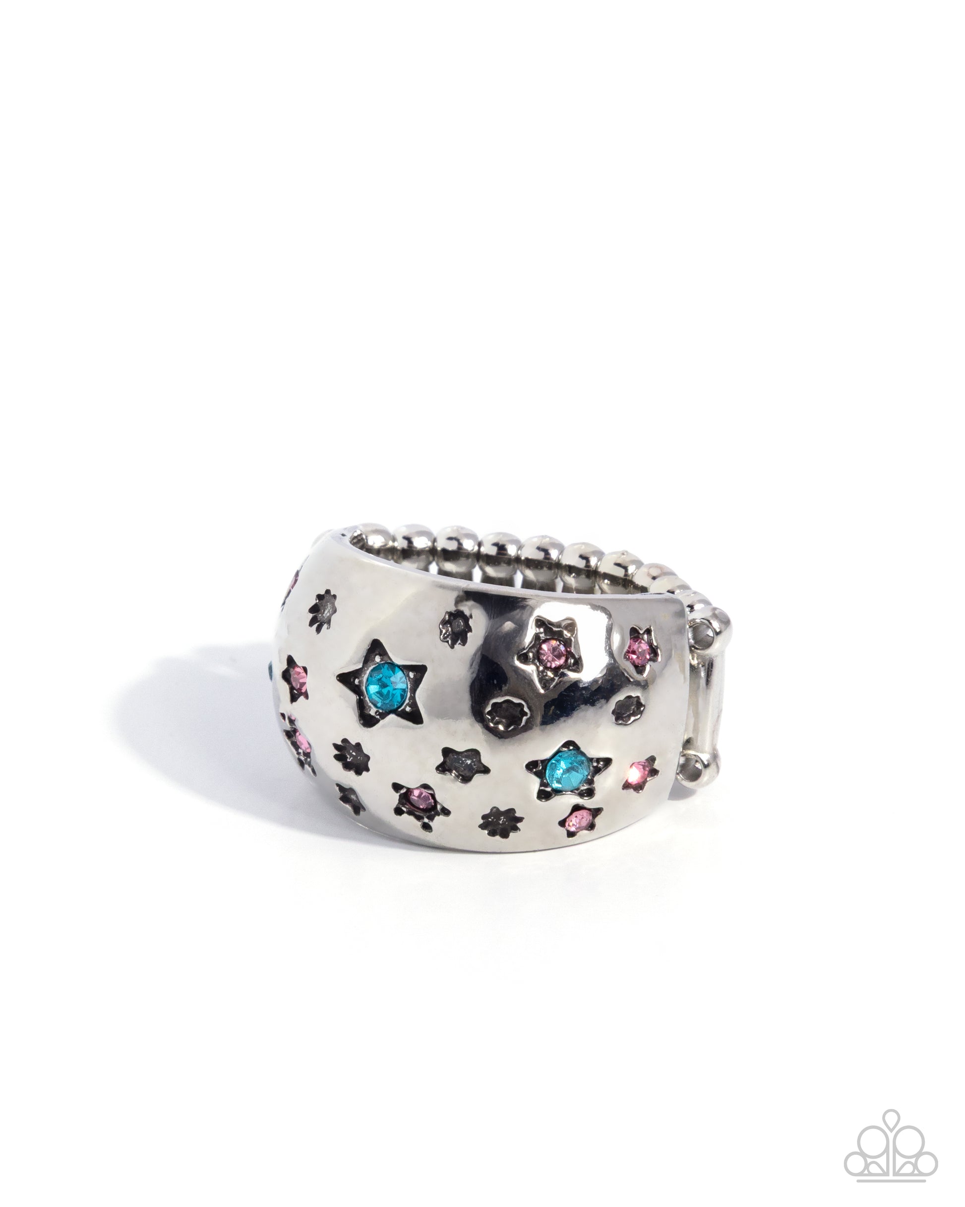 Stellar Scherzo - multi - Paparazzi ring