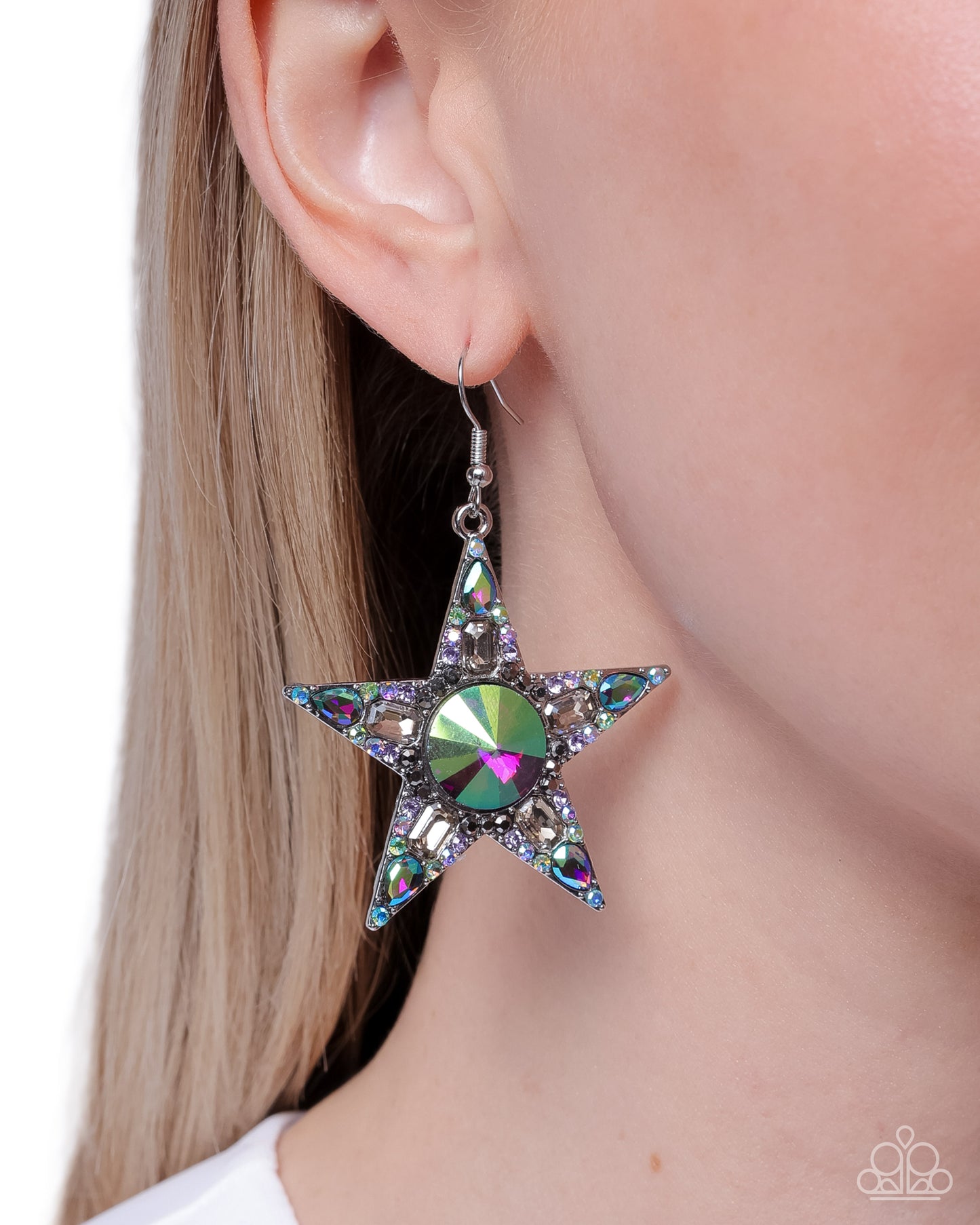Stellar Score - multi - Paparazzi earrings