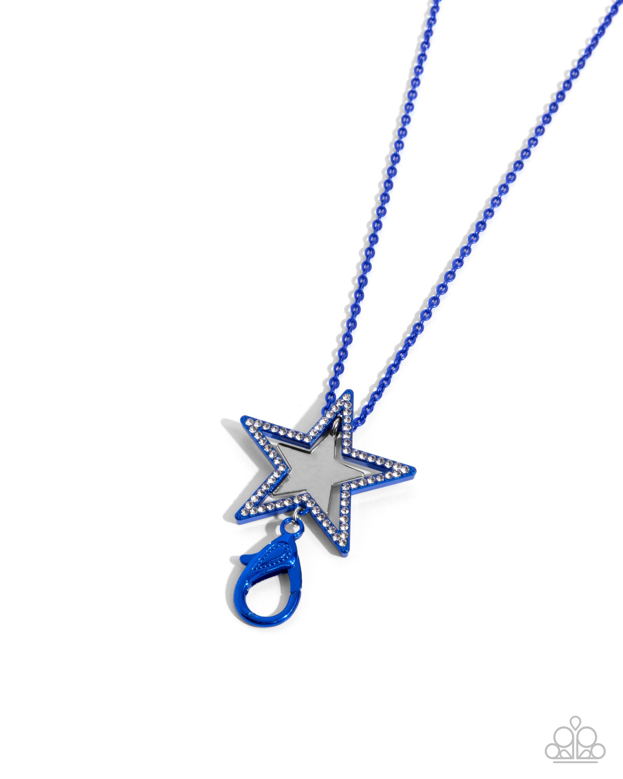Stellar Search - blue - Paparazzi LANYARD necklace – JewelryBlingThing